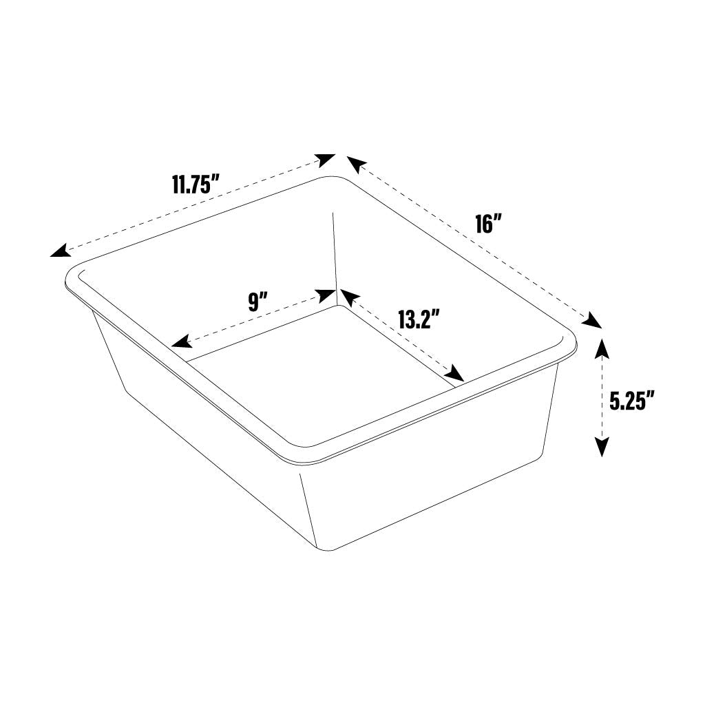 Humble Crew Plastic Storage Bins for Kids, Large Removable Toy Organizer