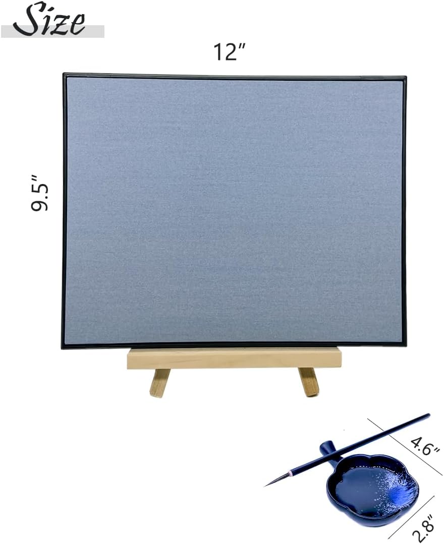 Inkless Water Drawing Board with Zen Garden and Sand Sphere, Buddha Water Drawing Board, Zen Meditation Board, Zen Sand Tray Therapy Kit for Relaxation and Meditation