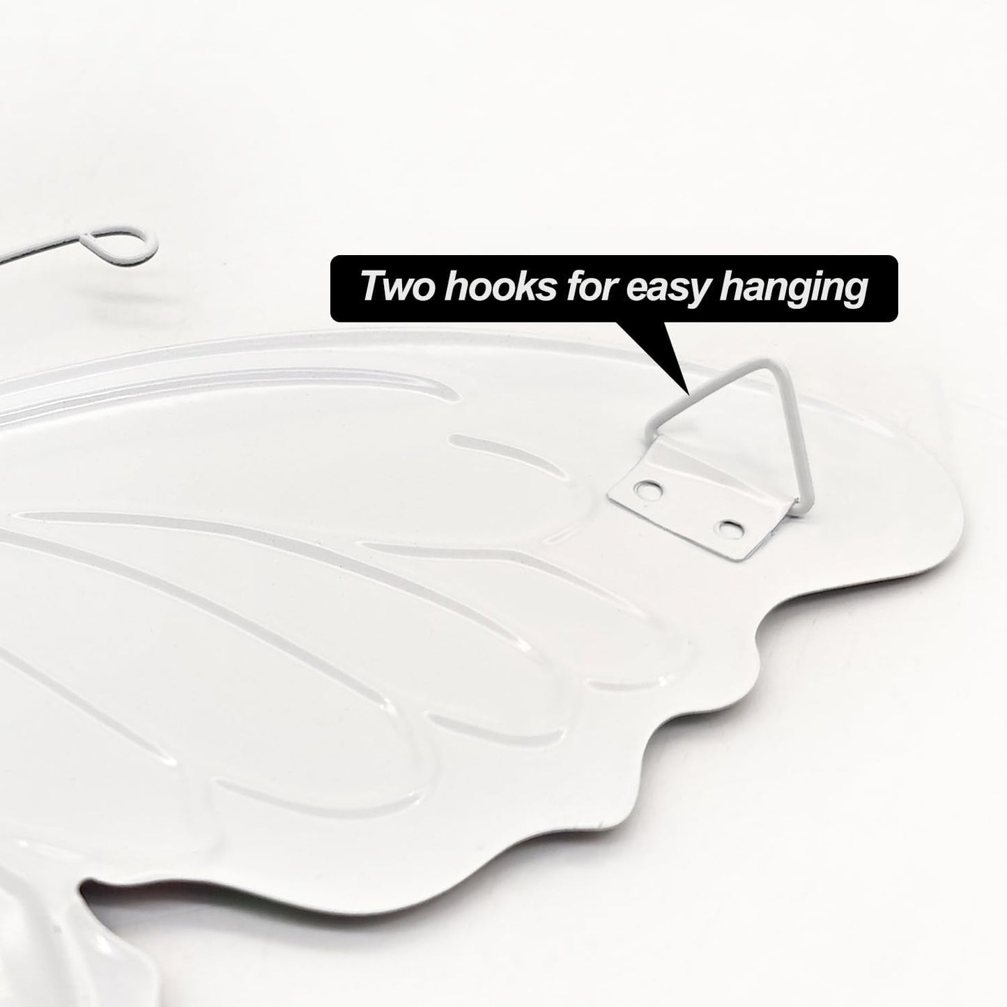 Oraytteo Metal Butterfly Wall Decor, 4pcs Butterflies Wall Art Hanging Sculptures for Outdoor Indoor Fence Patio Yard Tree Garden Home Decorations, Housewarming Gift for Mom Friends