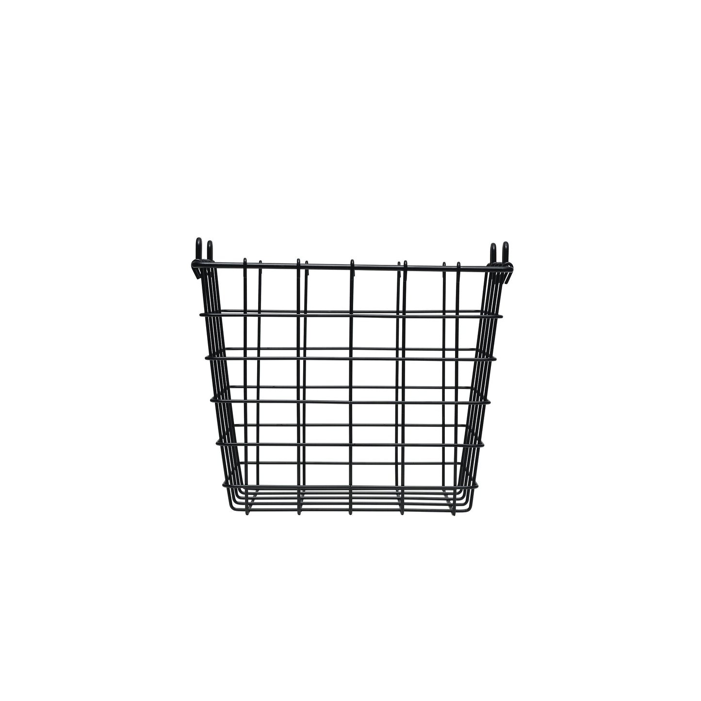 Gourmet Basics by Mikasa 3-Tier Wire Market Basket, Antique Black Metal Kitchen Counter Organizer
