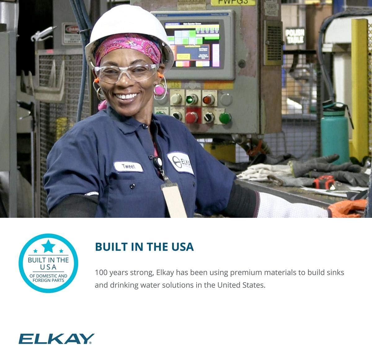 Elkay LZS8WSVRLK EZH2O Wall Mount Drinking Fountain and Bottle Filling Station with Vandal Resistant Bubbler, Filter, and Glass Filler - N/A