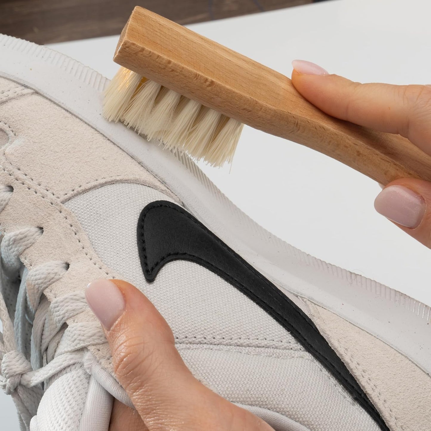 KONEX Laundry Brush - European Economy Laundry Brush for Stains on Clothes, Incredible Stain Remover with Sturdy Bristles, Convenient Handheld Design for Effortless Cleaning