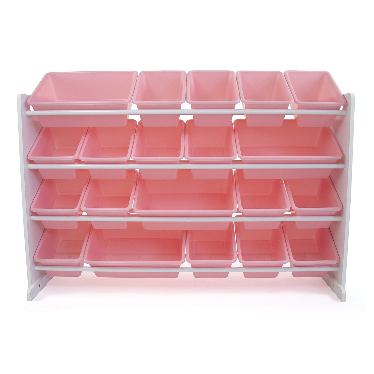 Humble Crew Kids Toy Organizer with 20 Bins, 4 Tier Storage for Playroom