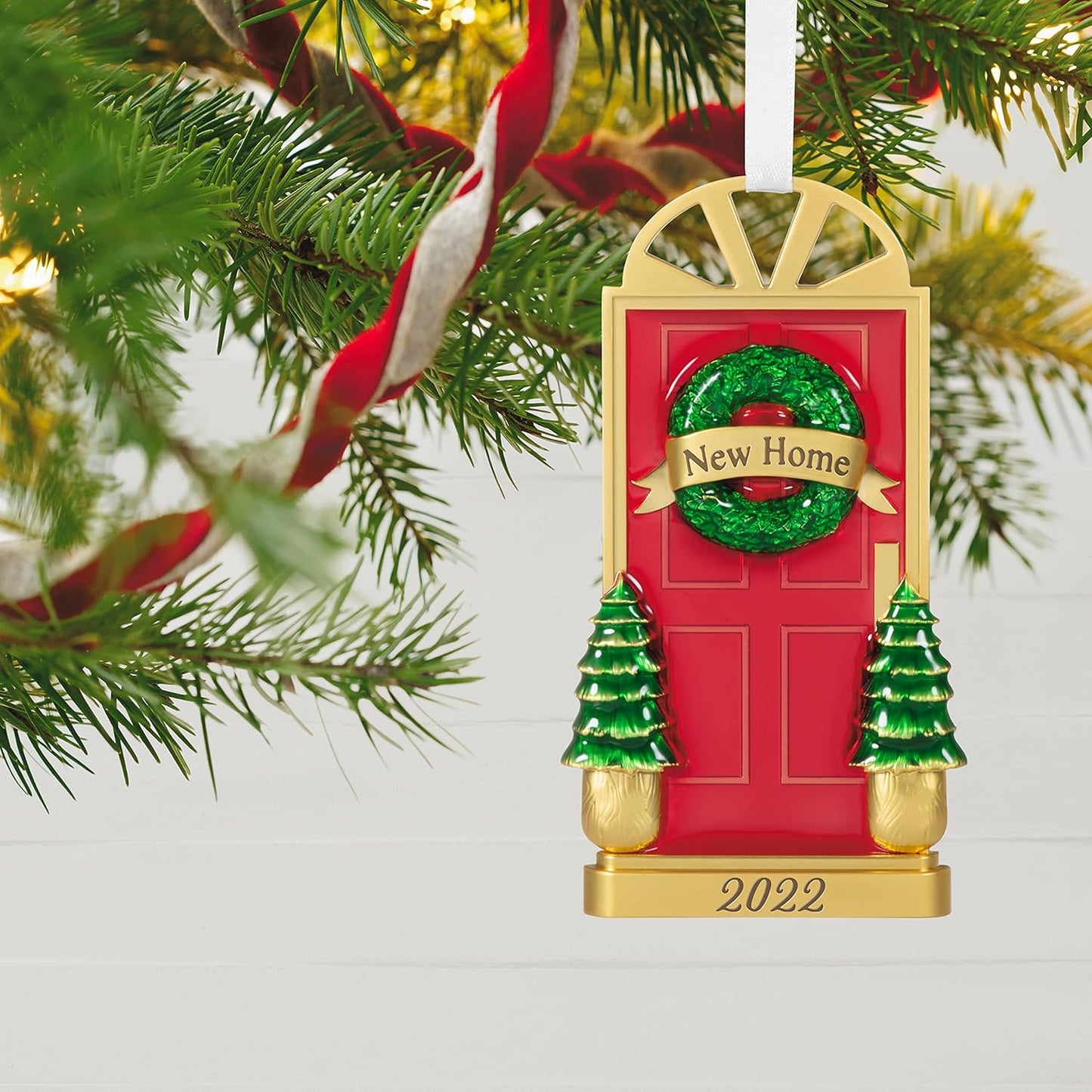Hallmark Keepsake Christmas Ornament, Metal, 2022, New Home, House Warming Gifts for New Home