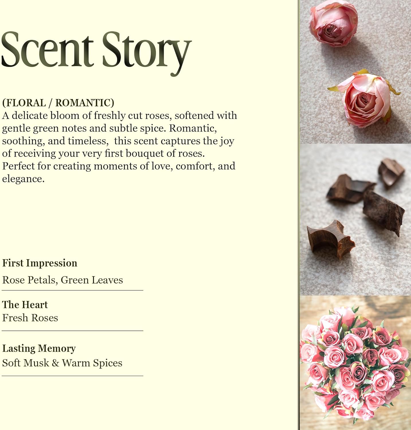 Scented Luxury Candles in Handmade Ceramic Jars, Soy Wax | Canal Rose β Rose Bud & Oud Scented, Large Candle | Non Toxic, 2 Wicks, Reusable Big Pink Jar | Natural Spring Aromatherapy for Women & Men