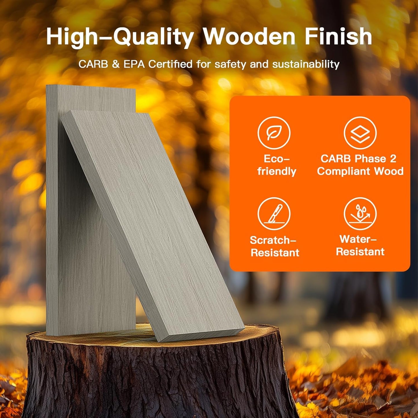 Pipishell Fluted 7 Drawers Dresser for Bedroom, 47" Wooden Drawers with Metal Handle, Dressers with Round Corner Design, Closet Storage Organizer for Bedroom, Hallway, Grey