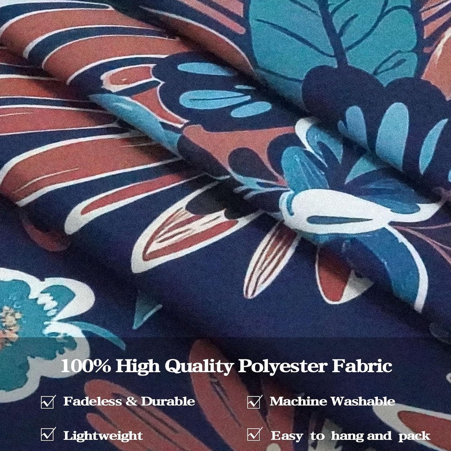 Fowocu Boho Floral Mandala Tapestry Wall Hanging Blue Bohemian Flower Medallion Tapestry Aesthetic Vintage Navy Hippie Indian Small Tapestries for Bedroom Living Room Dorm Decor 60 x 44 Inch