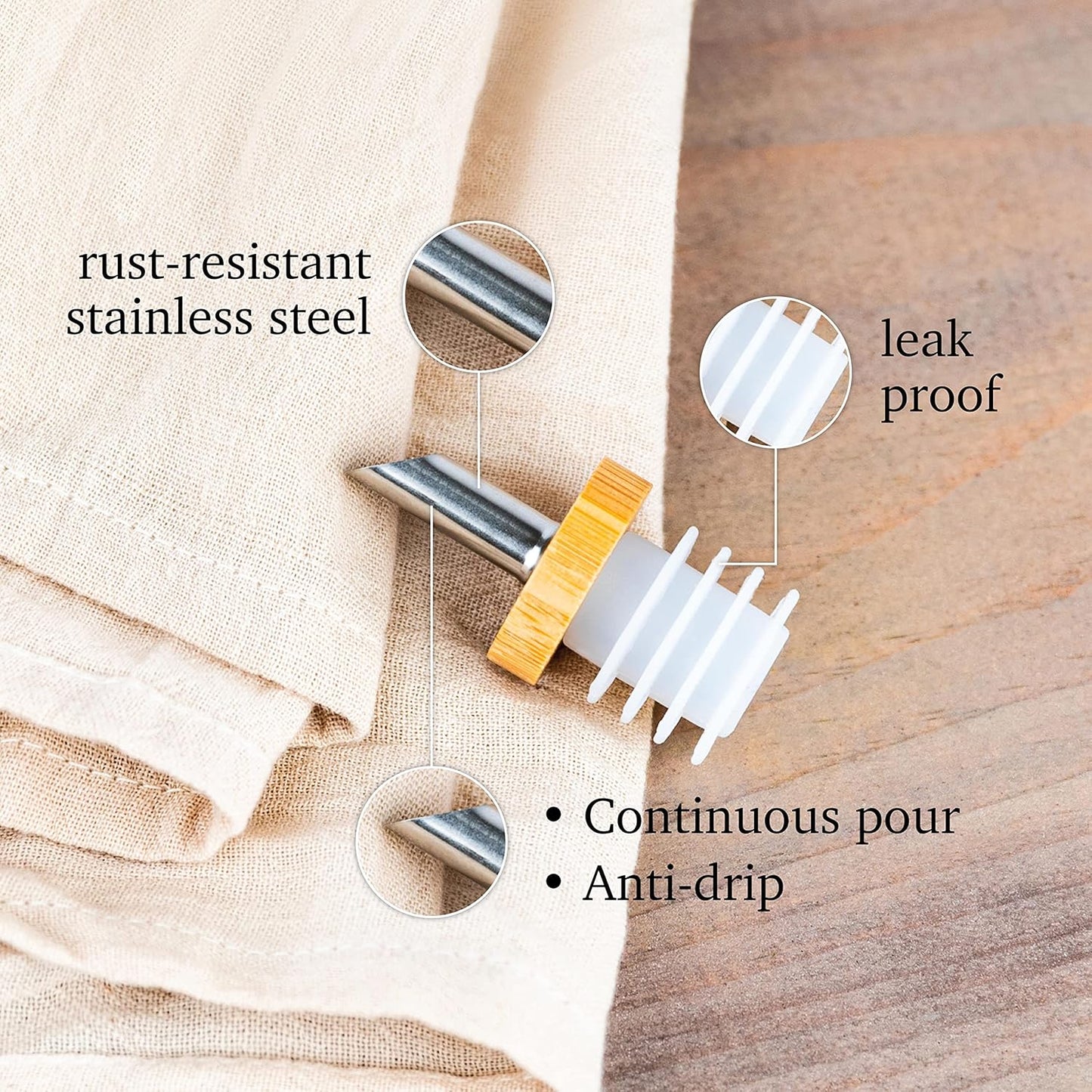 Black Ceramic Olive Oil Dispenser Bottle 16 Oz Container for EVOO or Vinegar, Kitchen Counter Design