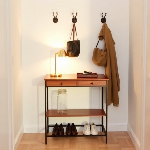 Minimalist Entryway Setup — Calm Starts at the Door 🚪✨