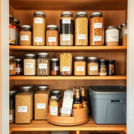 Pantry Organization — Decanting for Clarity & Freshness 🫙🧼