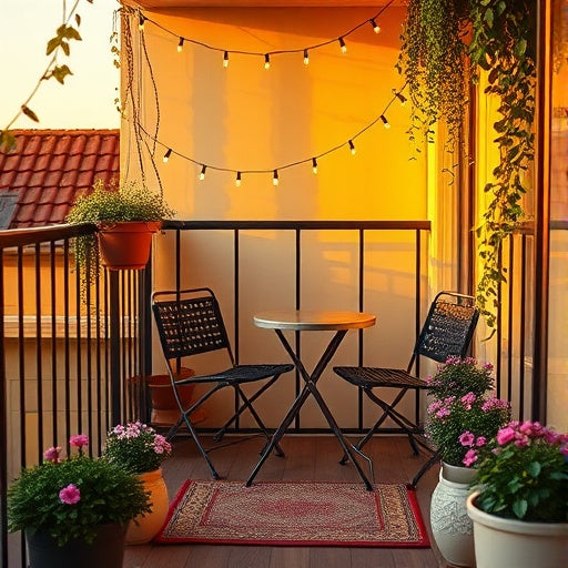 Balcony Makeover on a Budget — Tiny Space, Big Upgrade 🌤️🪴