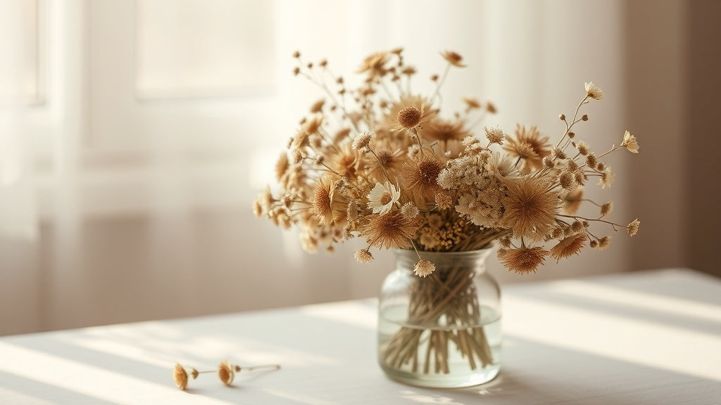 The Quiet Story of Dried Flowers 🌼