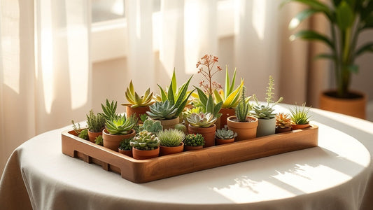 A Small Table Can Hold a Garden 🌱