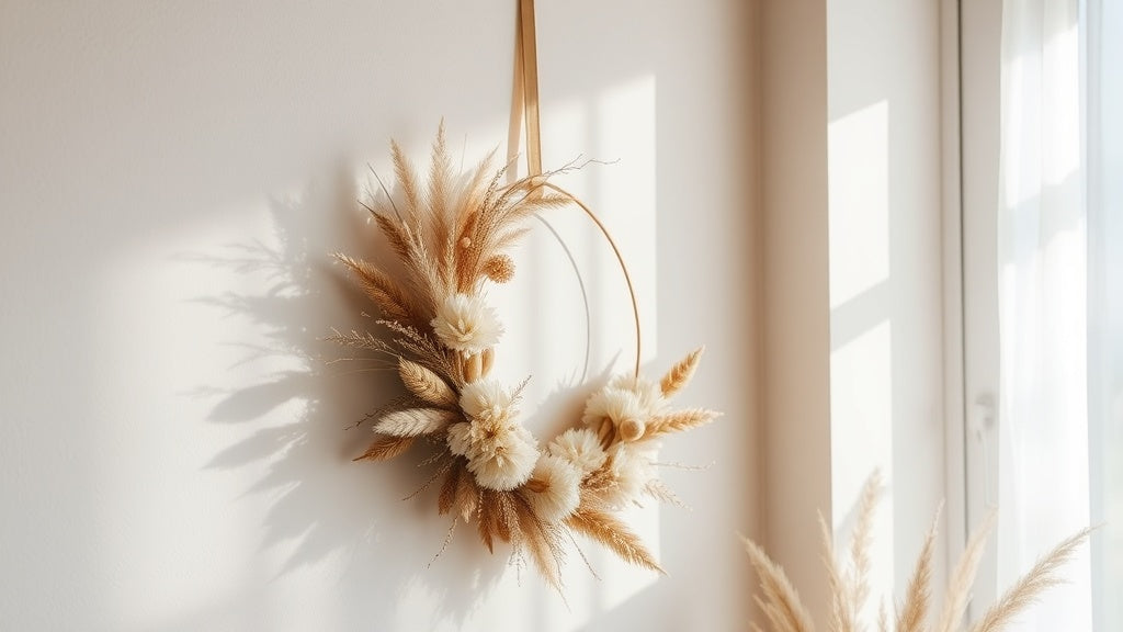 A Wreath That Welcomes the Moment 🌸