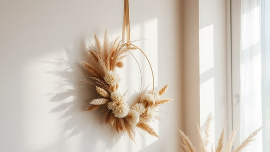 A Wreath That Welcomes the Moment 🌸