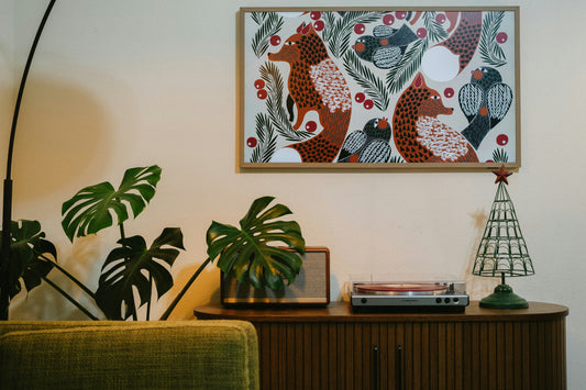 Layering Textiles for a Cozy Yet Fresh Spring Look