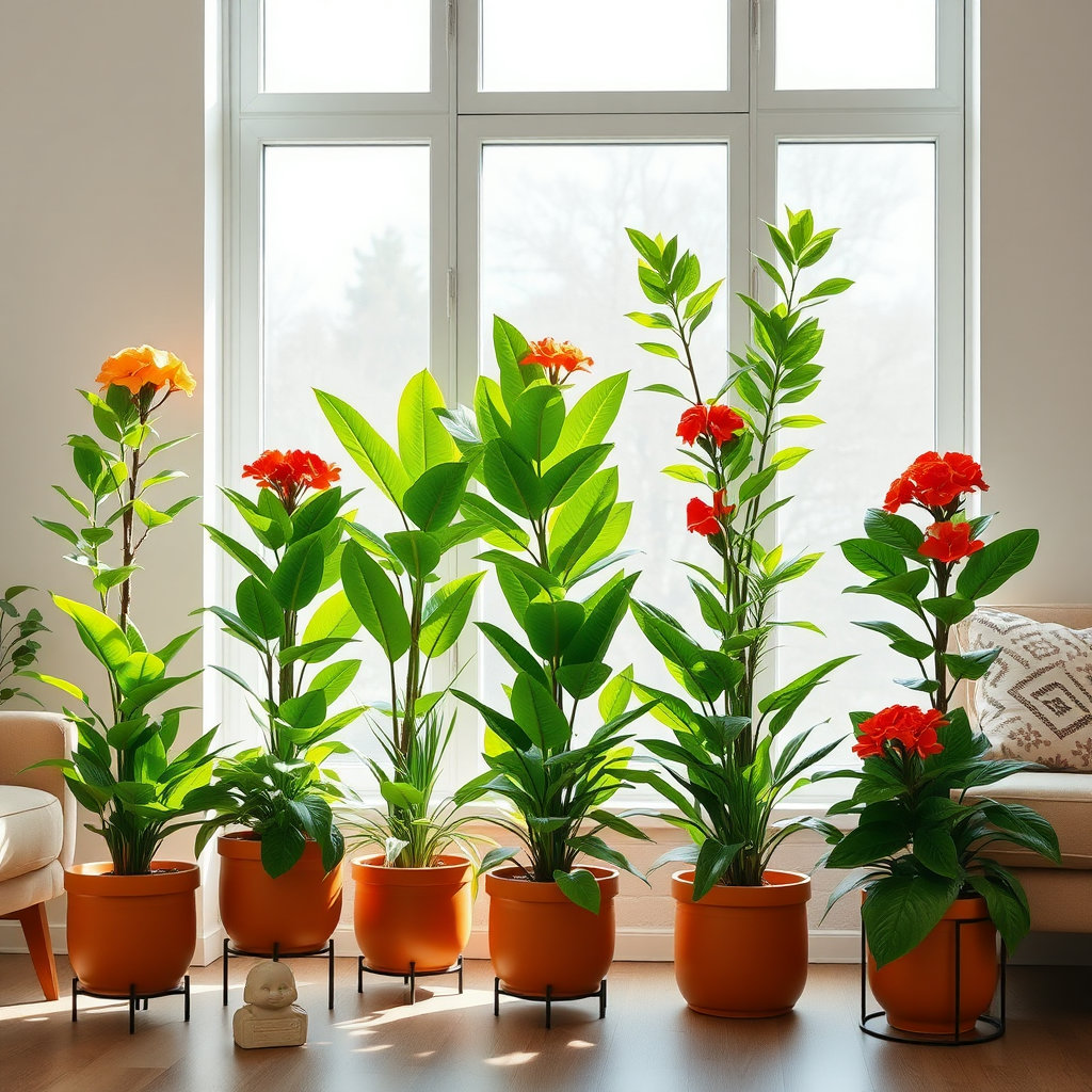 Floor Standing Plants