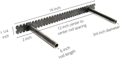 Floating Shelf Brackets - Sheppard Brackets - Easy Install - Heavy Duty (16 inch with Build Kit)