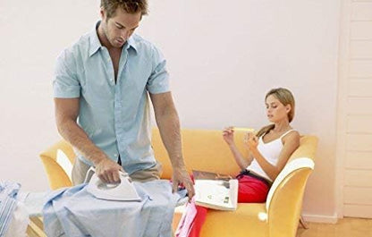 Bringsine Silicone Iron Rest Pad for Ironing Board Hot Resistant Mat(Blue)