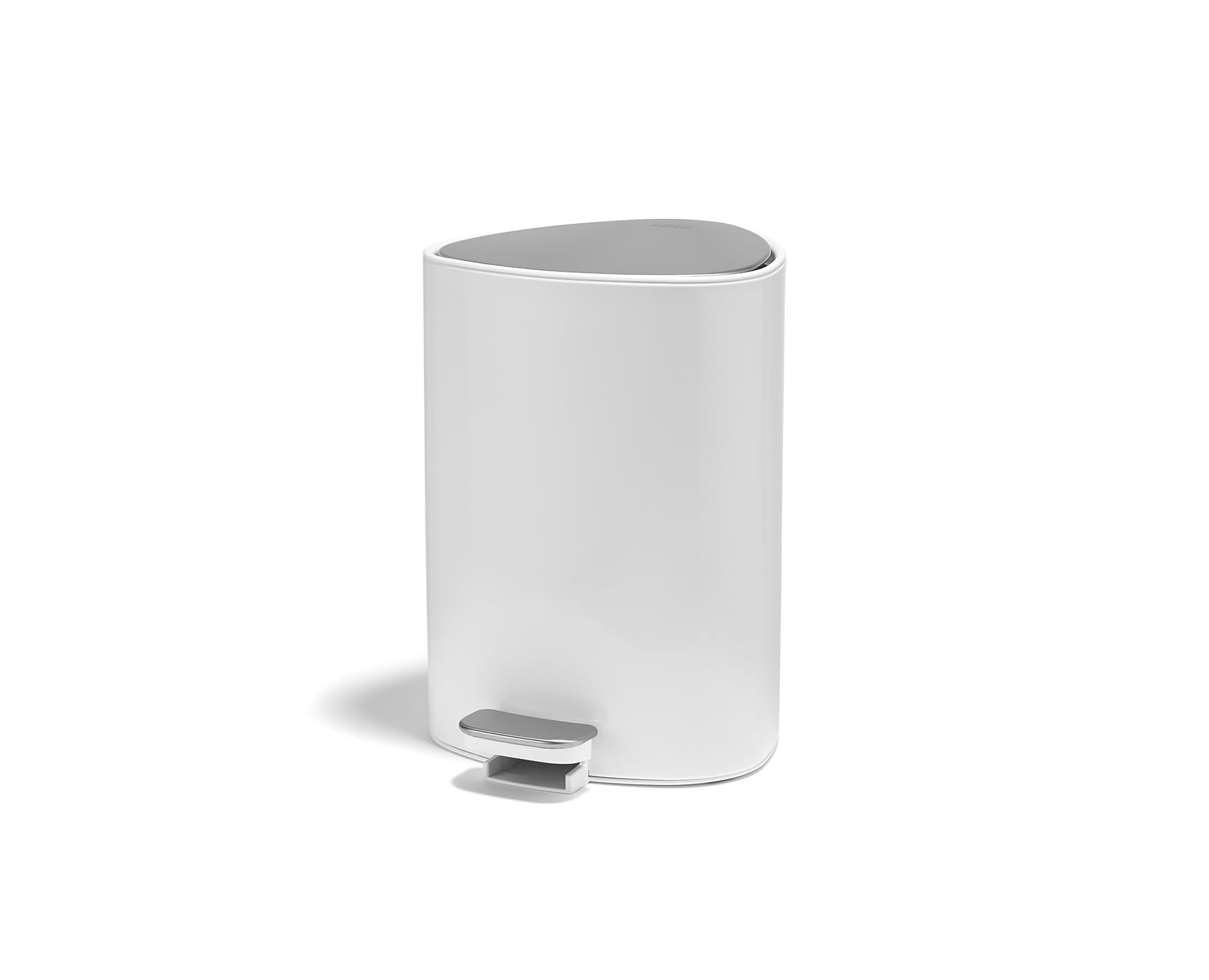 Joseph Joseph EasyStore 5L Steel Pedal Trash Can with Liner Storage Pocket, Soft-Close Lid