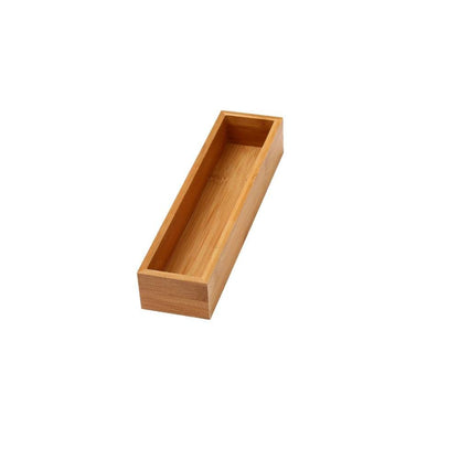 YBM Home Bamboo Drawer Organizer Storage Box for Kitchen Drawer, Junk Drawer, Office, Bedroom