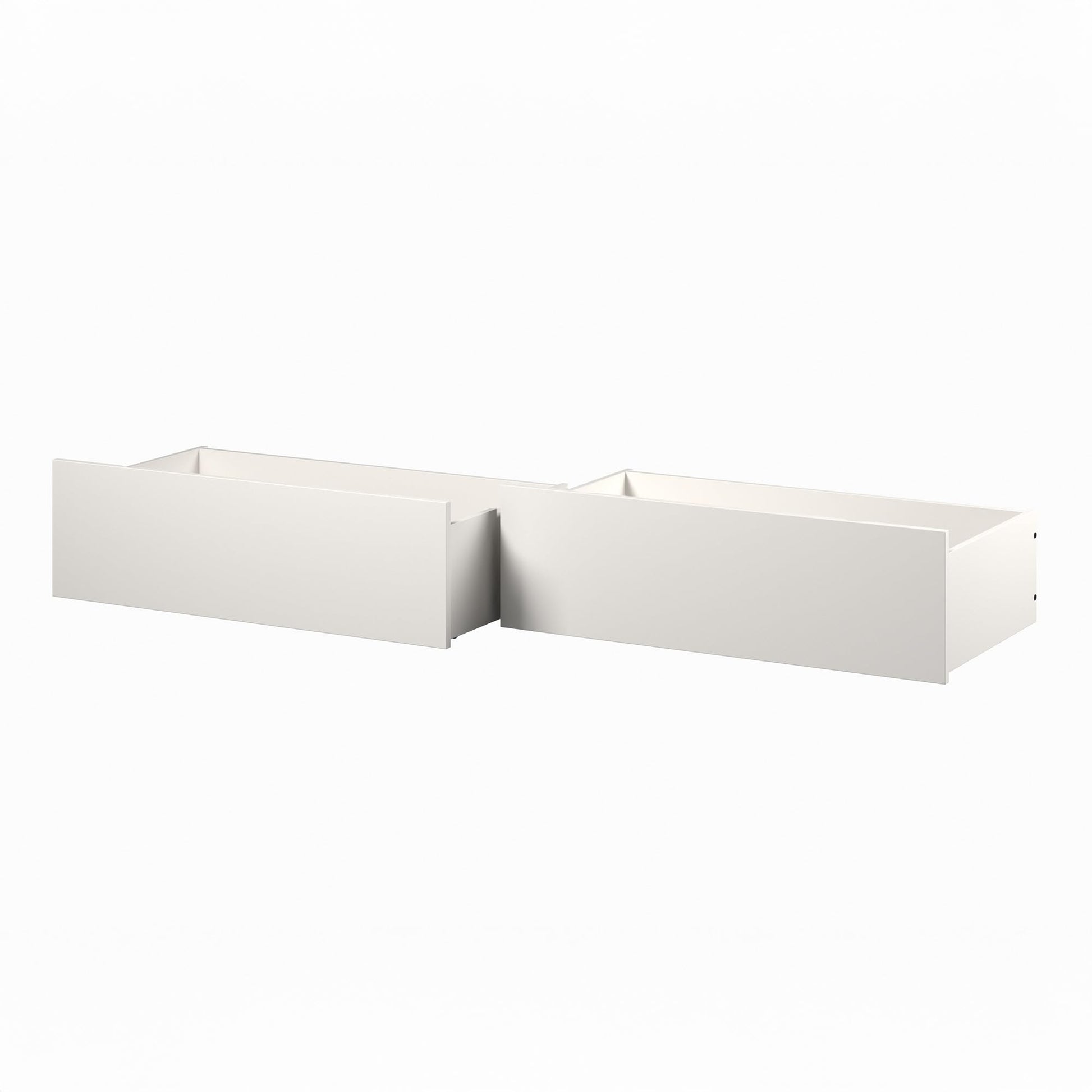 AFI Queen/King/Twin XL Under Bed Storage Drawers (Set of 2), White