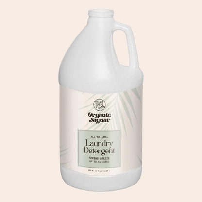Laundry Detergent, Spring Breeze, Up to 64 Loads, 100% Natural Formula with Essential Oils, Gentle & Effective Formula Without Harsh Ingredients, Paraben & Sulfate Free, Natural Scent