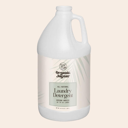Laundry Detergent, Spring Breeze, Up to 64 Loads, 100% Natural Formula with Essential Oils, Gentle