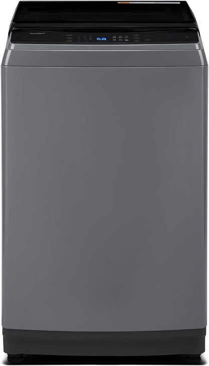 COMFEE??Washing Machine 2.4 Cu.ft LED Portable Washing Machine and Washer Lavadora Portátil Compact Laundry, 8 Models, Environmentally Friendly, Child Lock for RV, Dorm, Apartment Magnetic Gray