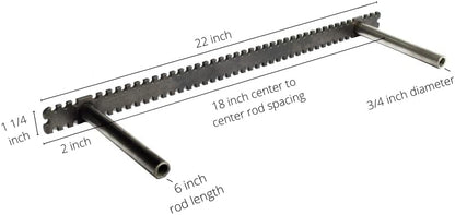 Floating Shelf Brackets - Sheppard Brackets - Easy Install - Heavy Duty (22 inch with Build Kit)