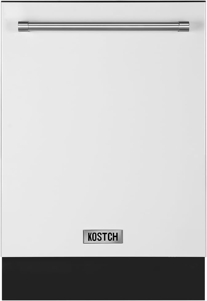 Large Capacity 24 inch Top Control Built-In Dishwasher with Third Rack ??ENERGY STAR Certified, 47-dBA Ultra-Quiet, Stainless Steel (White)