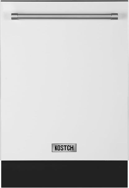 Large Capacity 24 inch Top Control Built-In Dishwasher with Third Rack ??ENERGY STAR Certified, 47-dBA Ultra-Quiet, Stainless Steel (White)