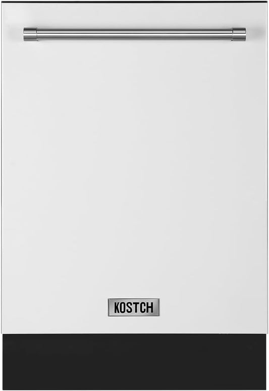 Large Capacity 24 inch Top Control Built-In Dishwasher with Third Rack ??ENERGY STAR Certified, 47-dBA Ultra-Quiet, Stainless Steel (White)