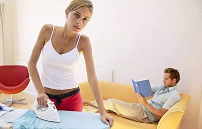 Bringsine Silicone Iron Rest Pad for Ironing Board Hot Resistant Mat(Blue)