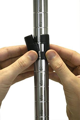 Omega Products Corporation 24" Deep x 36" Wide x 20" High Chrome Mobile Dunnage Rack