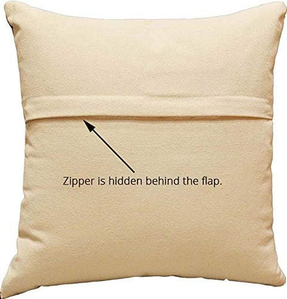 Hundertwasser Modern Pillow Cover Contemporary Pillowcase Outdoor Abstract Couch Accent Throw Pillowsham Mid Century Chair Cushions Handmade Wool Size 18x18