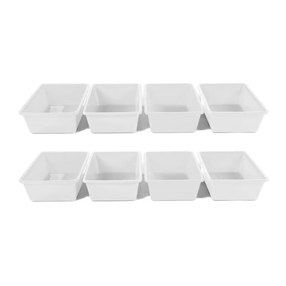 Humble Crew Plastic Storage Bins for Kids, Large Removable Toy Organizer