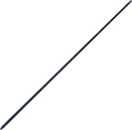 Sandbaggy Round Steel Concrete Form Stakes with Nail Holes - Rust Resistant Coating - Removable