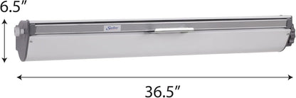 Household Essentials Retractable 5-Line Dryer, White