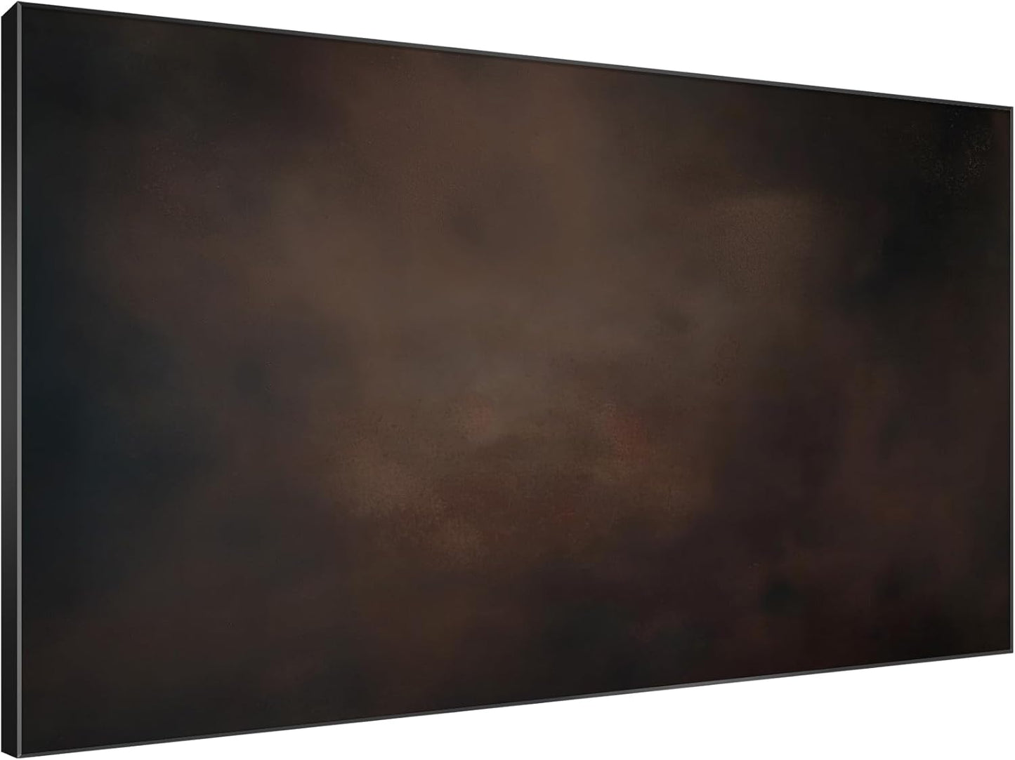 SIGNWIN 46"x72" Extra Large Framed Wall Art Dark Brown Abstract Moody Illustration for Home Living Room Bedroom Decor (Frame Assembly Required)