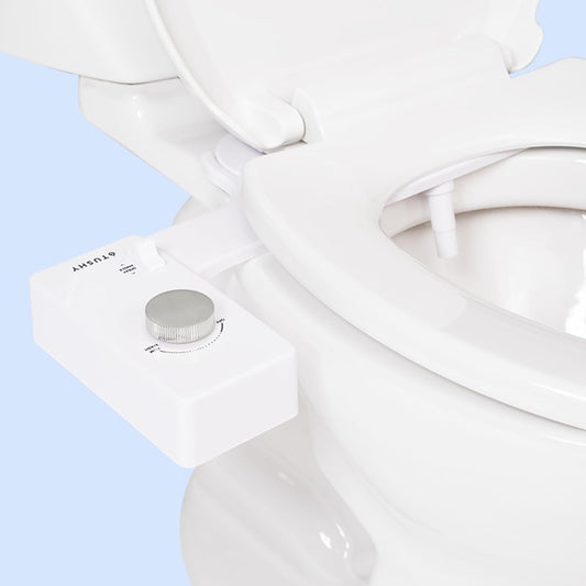TUSHY Classic 3.0 Bidet Toilet Seat Attachment - A Non-Electric Self Cleaning Water Sprayer with