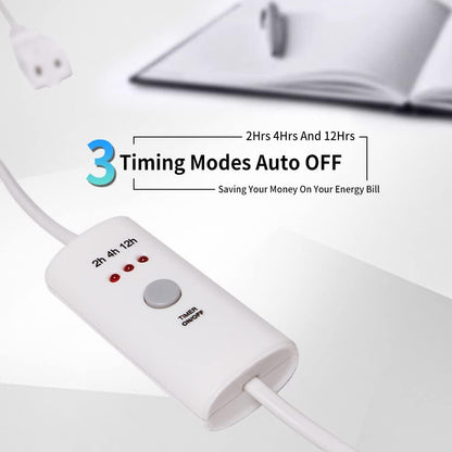 HUNANBANG 3 in 1 Electric Oil Warmer Scented Wax Warmer with with Auto Off Timer Candle Wax Melt Warmer Wax Melter Fragrance Wax Burner(Purple-Timer)