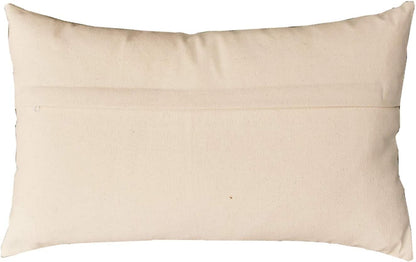 Lumbar Kandinsky Red Pillow Cover | Heavy Red Space Modern Throw Pillows Chair Cushion | Red Contemporary Pillow | Red Farmhouse Pillows | Modern Couch Pillow | Handmade Wool Size 14x20