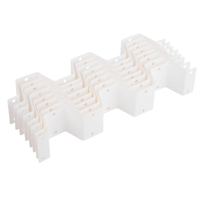 Honey-Can-Do Sft-01625 Collapsible Drawer Organizer, White,Medium