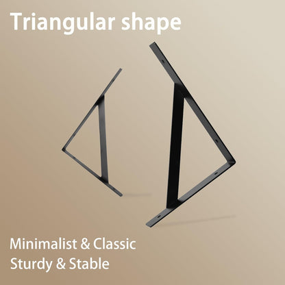 DINZI LVJ Long Wall Shelves, 47.3Inch Wall Mounted Shelves Set of 2, Extra Large Storage Ledges with Sturdy Metal Brackets for Living Room, Bathroom, Bedroom, Kitchen, Natural