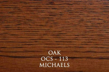 RRD Quilt Hanger for Wall for Display (72") Amish Made Wooden Quilt Rack Wall Mount - Rustic Tapestry Quilt Wall Hangers (Oak Wood, Michaels Stain, 72" Long)