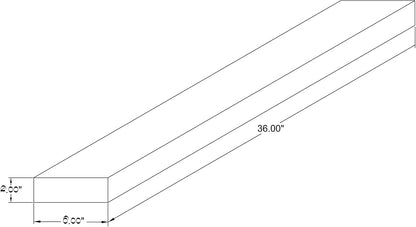 joelsantiques 36 Inch Wooden Floating Shelves for Wall - 36x6x2 in - Made of Natural Wood - Long Heavy Duty Rustic Wall Shelves for Bedroom - Perfect for Living Room, Kitchen - Mocha