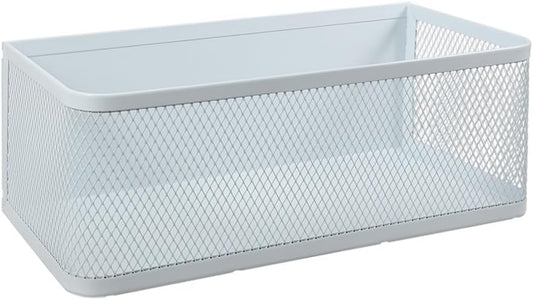 Picowe Magnetic Laundry Organizer, Large Magnet Basket for Laundry Room,16.5lb Capacity Magnetic Shelf for Washer /Dryer, Fridge & Small Spaces ( L, White)