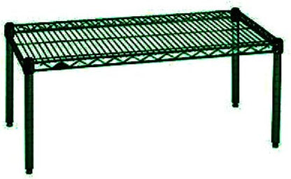 Omega 14" Deep x 48" Wide x 14" High Freezer Stationary Dunnage Rack