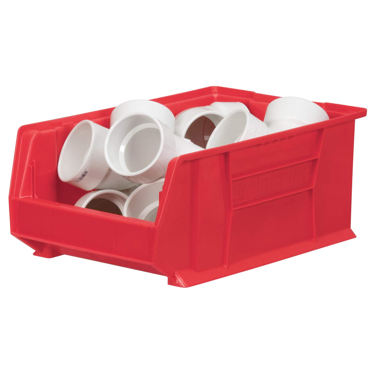Akro-Mils 30281 Super-Size AkroBins Plastic Storage Bins, Space-Saving Stackable Bins for Garage
